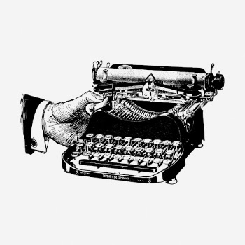 Typewriter hand drawn illustration. Free | Free Photo - rawpixel