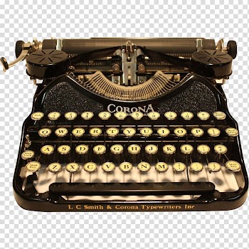 Typewriter ribbon Paper Smith Corona eBay, Typewriter transparent background PNG clipart