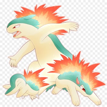 Typhlosion Quilava Cyndaquil Totodile Croconaw - cyndaquil insignia 
