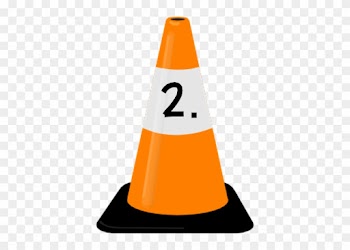 Typically, Text Gradients Are Used In The Upper Elementary - Traffic Cone Clip Art