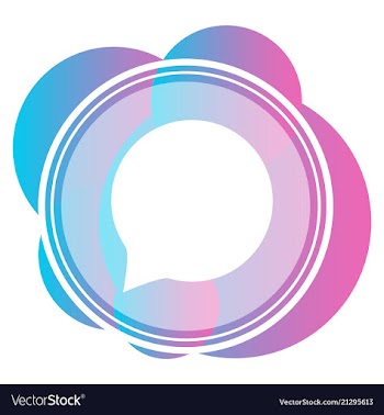 Typing in a chat bubble icon isolated comment vector image