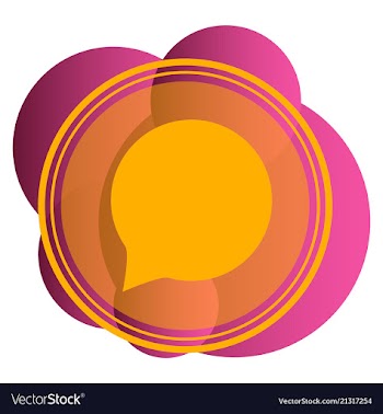 Typing in a chat bubble icon isolated comment vector image
