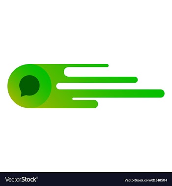 Typing in a chat bubble icon isolated comment vector image