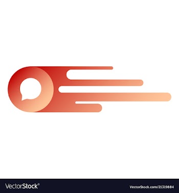 Typing in a chat bubble icon isolated comment vector image