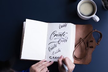 Typography In A Notebook