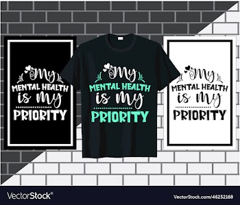 typography t shirt and mug design