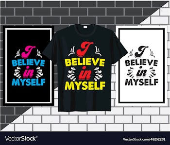 typography t shirt and mug design