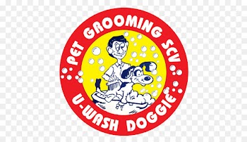 U Wash Doggie Clip art Product Logo Recreation -  