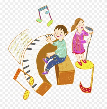U5f69u8272u92fcu7434 Kid Piano - Music Baby Transparent