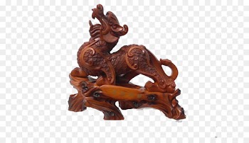 u6728u96d5u56feu6848 Wood carving Clip art - Wood carving unicorn pattern 