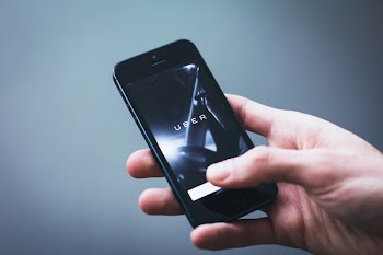Uber App on iPhone