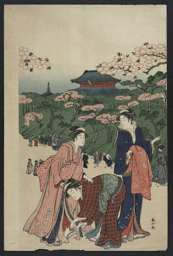 ueno no hanami. Original from the Library | Free Photo - rawpixel