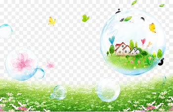 uff08u682auff09u3059u307eu3044u308bu307bu30fcu3080 Illustration - Bubbles in the building 