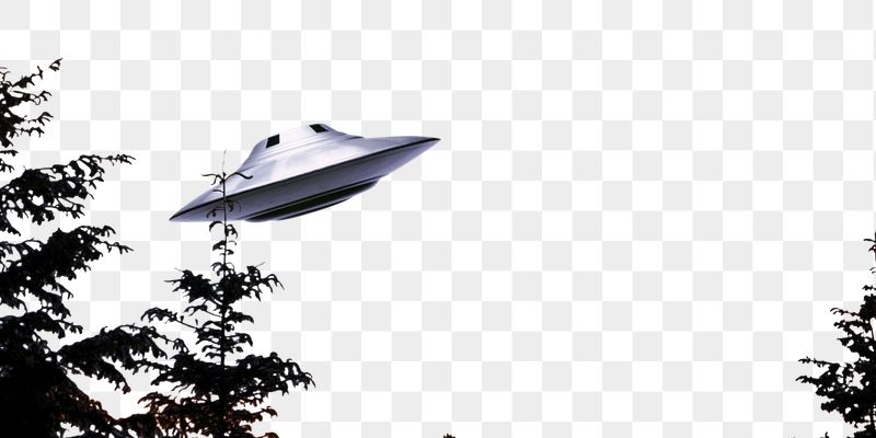 UFO png border sticker, transparent | Free PNG - rawpixel