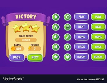 ui kit for casual games