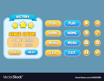 ui kit for casual games