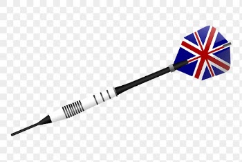 UK flag dart png sticker, | Free PNG - rawpixel