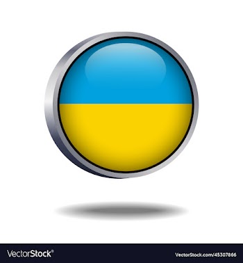 ukraine flag button