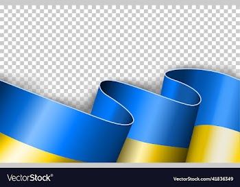ukraine flag frame located on bottom