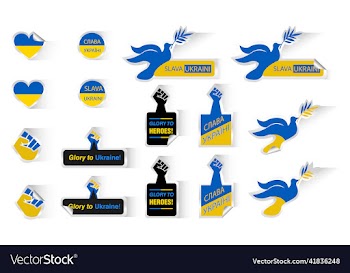 ukraine stickersstickers supporting the peace