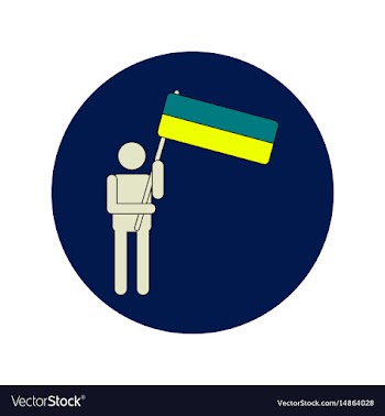 Ukrainian independence day vector image