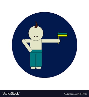 Ukrainian independence day vector image