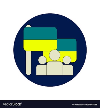 Ukrainian independence day vector image
