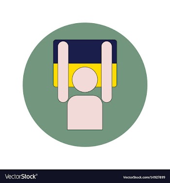 Ukrainian independence day vector image