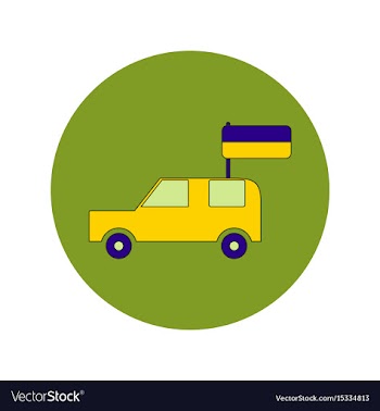 Ukrainian independence day vector image