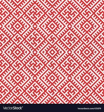 Ukrainian vector ornament vector image