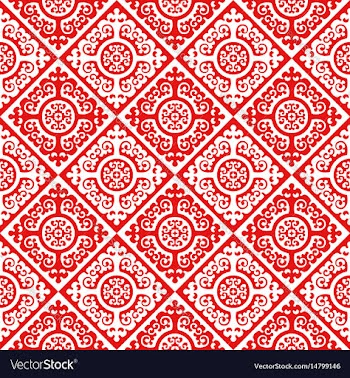 Ulchi ornament vector image