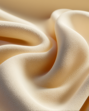 Ultra Macro of Premium Ivory Swim Fabric