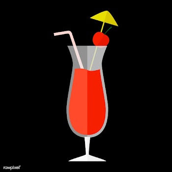 Umbrella cocktail vector | Free stock vector - 250471