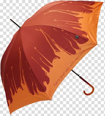 Umbrella Designer, The trend of abstract color paintings umbrella transparent background PNG clipart