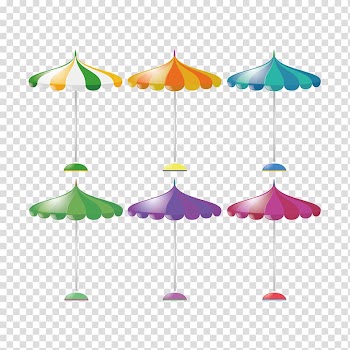 Umbrella Illustration, color umbrella transparent background PNG clipart