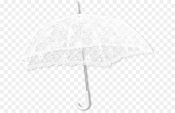 Umbrella White Black Pattern - White lace parasol 