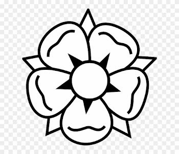 Ume Blossom Clipart Coloring Page - Tudor Rose Easy To Draw