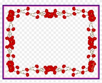 Unbelievable Digital Faux Vintage Flower Frame U Blumenrahmen - Flower Border Design