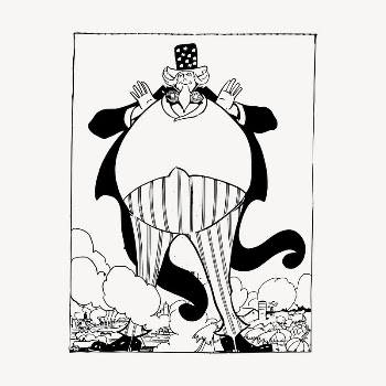 Uncle Sam clipart, American mascot | Free Vector - rawpixel
