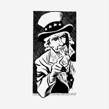 Uncle Sam  clipart, vintage | Free Vector - rawpixel