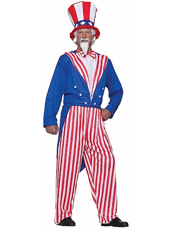 Uncle Sam Costume Tailcoat Top hat Clothing, Uncle Sam transparent background PNG clipart