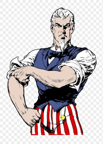 Uncle Sam png portrait, rolling | Free PNG - rawpixel