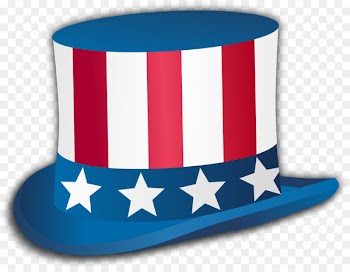 Uncle Sam Top hat Independence Day Clip art - hat 