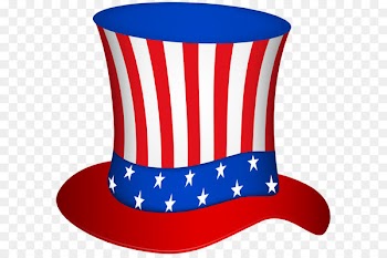 Uncle Sam United States Hat Clip art - Uncle Sam Hat PNG Transparent Clip Art Image 