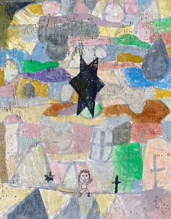 Under a black star (1918) painting in high… | Free public domain illustration