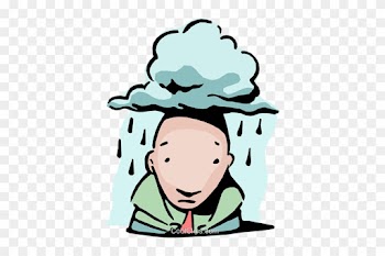 Under A Cloud Of Suspicion Royalty Free Vector Clip - Under A Cloud Of Suspicion Royalty Free Vector Clip