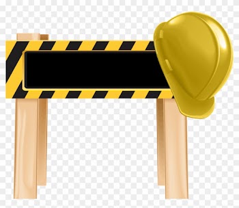 Under Construction Barrier Png Clip Art - Construction Clipart Png