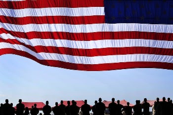 Under Old Glory. Marines gather | Free Photo - rawpixel