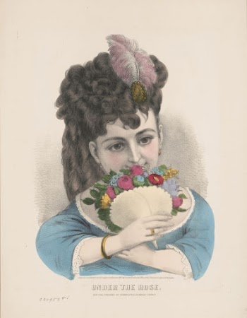 Under the rose (1872) by Currier | Free Photo - rawpixel