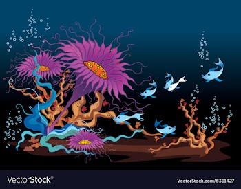 Under the Sea World vector image